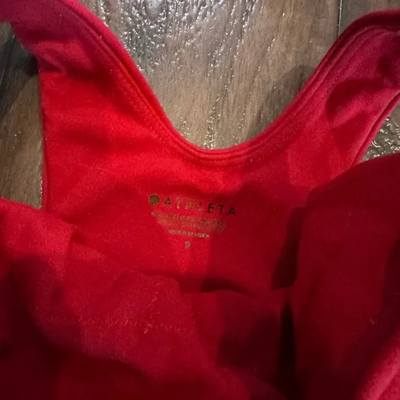 Atheleta Red longline bra size small - Picture 3 of 3